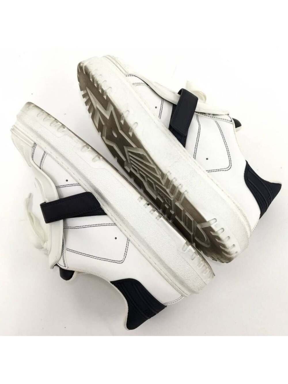 Dior Id Sneakers White Navy 38.5 - Picture 6 of 10